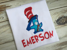 Cat and a Hat birthday Shirt