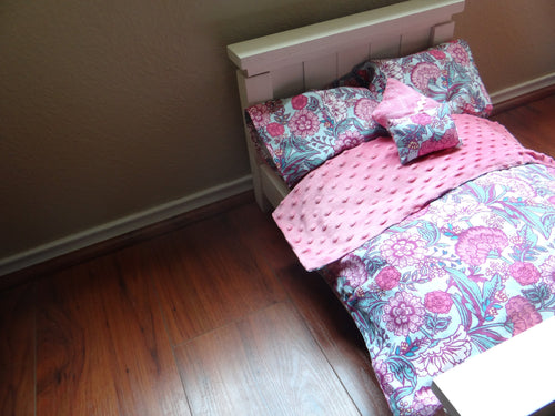 Doll Pillow and Blanket set