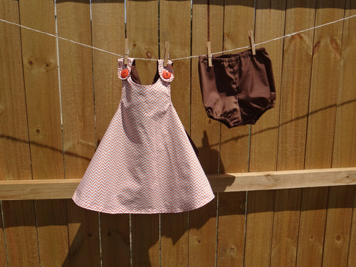 Crisscross Dress, Pinafore dress
