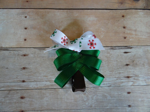 Christmas Tree Hair Clip