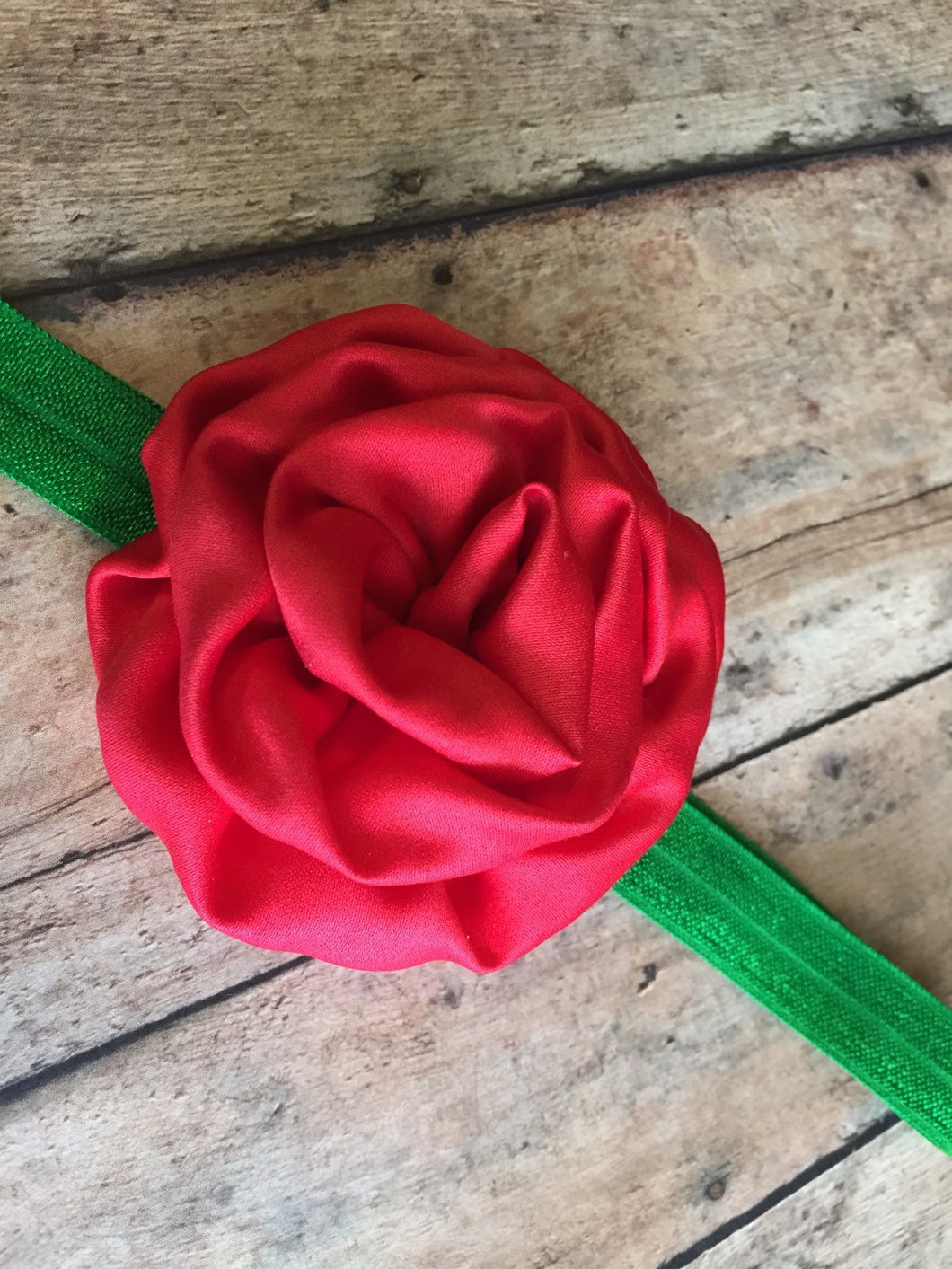 Red and Green Headband