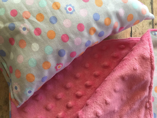 Doll Pillow and Blanket set