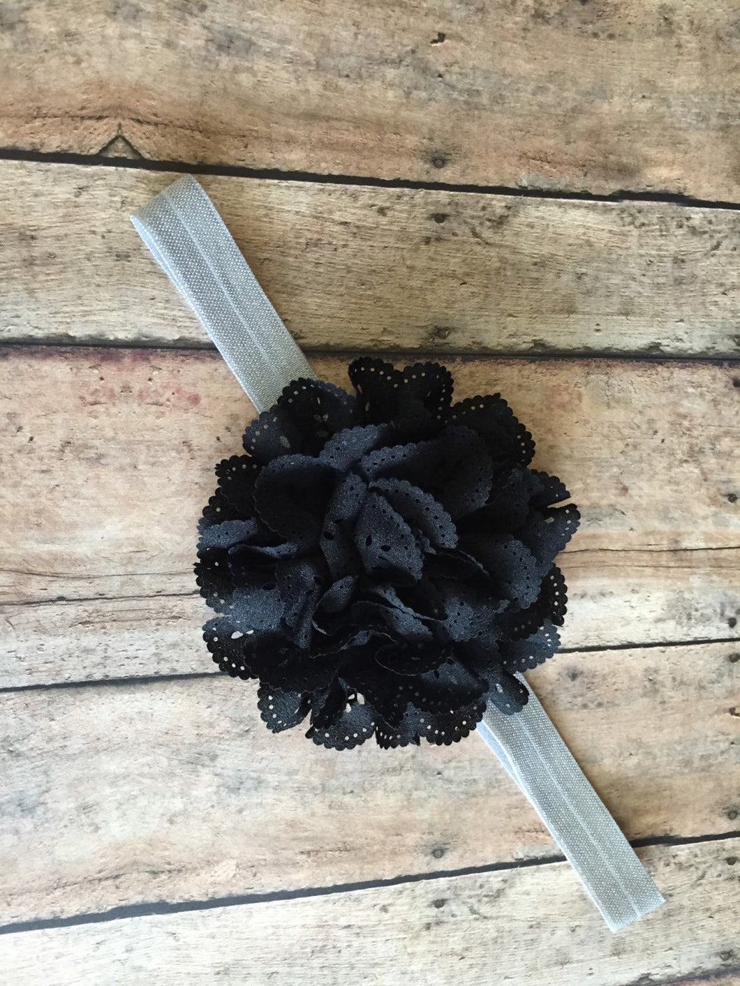 Black and Silver Headband
