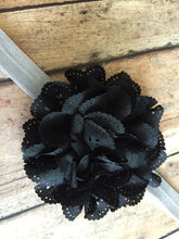 Black and Silver Headband