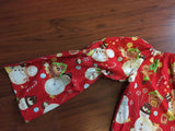 Christmas Gingerbread Snowman Peasant Top