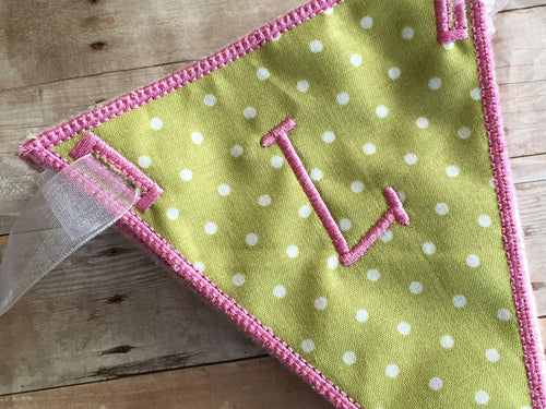 Name Pennant banner