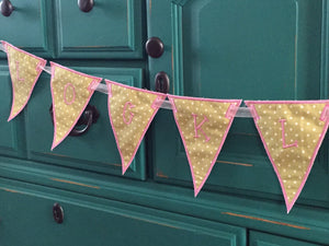 Name Pennant banner
