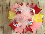 OTT Valentines Red and Pink Bow