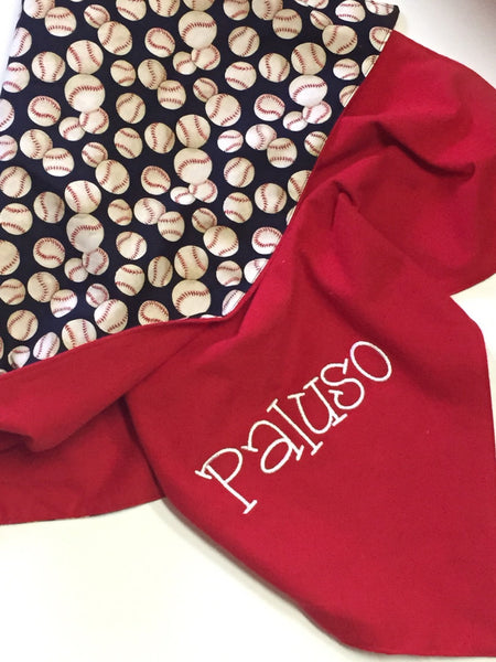 Baseball Baby Blanket