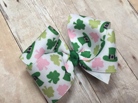 St. Patricks Day bow