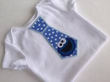 Cookie Monster Tie shirt or onesie