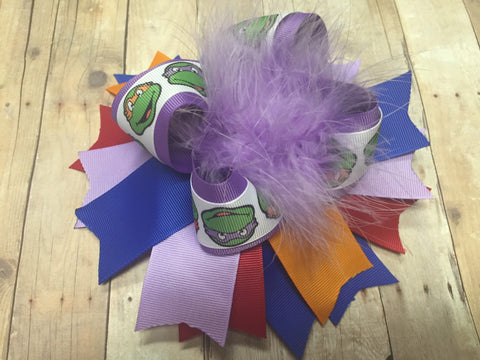 Ninja Turtle Over The Top Bow