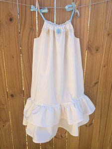 Ruffled pillowcase dress