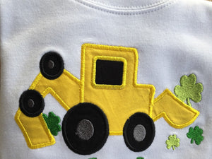 St. Patricks Day Construction shirt or onesie