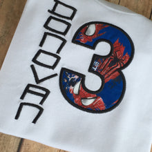 Spiderman birthday shirt