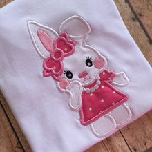 Girls Easter bunny shirt
