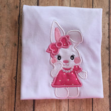 Girls Easter bunny shirt