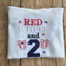 Patriotic 2nd Birthday Shirt
