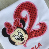 Minnie Mouse 2nd Birthday Shirt