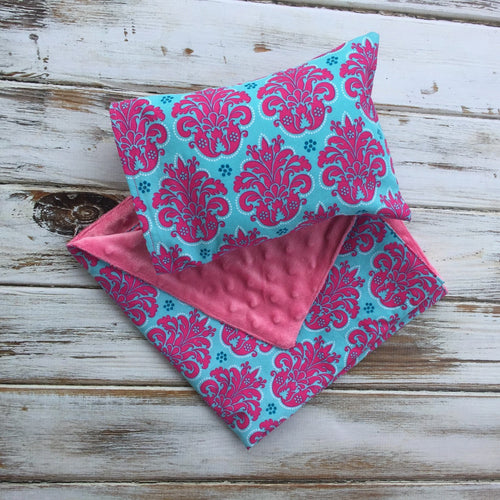 Doll Pillow and Blanket set