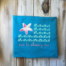 4th of July Shirt , Patriotic Shirt , Sea to Shining Sea Shirt