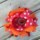 Over The Top Red Monster Bow