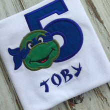 Ninja Turtle Birthday Shirt