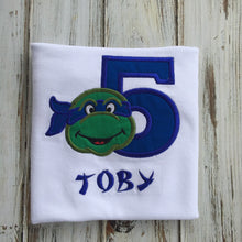 Ninja Turtle Birthday Shirt