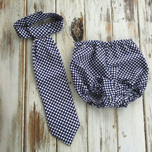 Tie and Diaper Cover Outfit