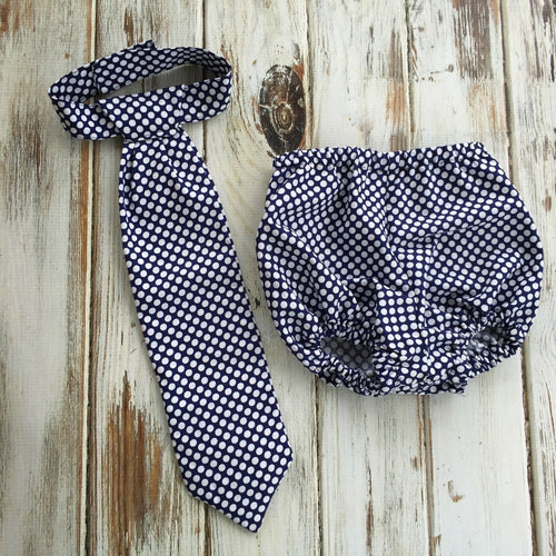 Tie and Diaper Cover Outfit