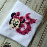 Minnie mouse Birthday Shirt
