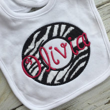Monogrammed Initial Bib