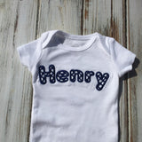 Monogrammed Onesie