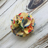 Back to school hair bow