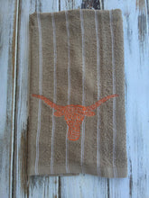 Texas Longhorn kitchen towel