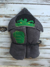 Hulk Hooded Towel