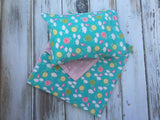 Doll Pillow and Blanket set