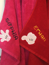 Mickey Mouse hooded towel