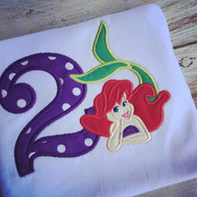 Mermaid 2nd Birthday Shirt