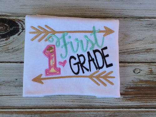 Girls Back to school shirt