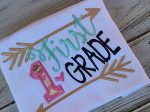 Girls Back to school shirt