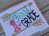 Girls Back to school shirt