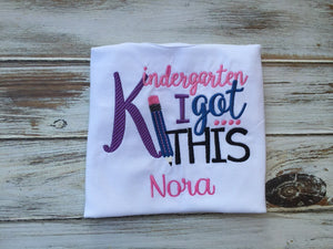 Grils back to school shirt