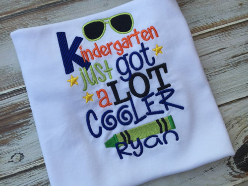 Boys back to school shirt