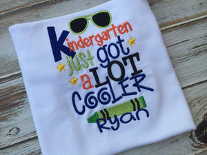 Boys back to school shirt