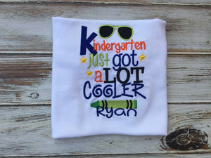 Boys back to school shirt