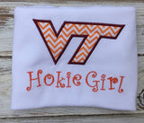 Hokie girl shirt or onesie