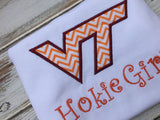 Hokie girl shirt or onesie