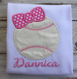 Girls Baseball Shirt