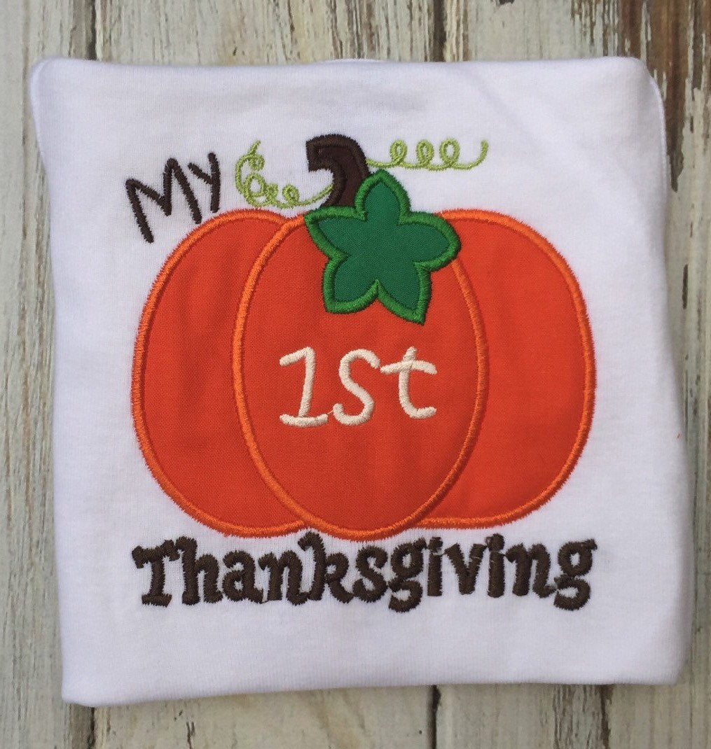 My 1st Thanksgiving Onesie